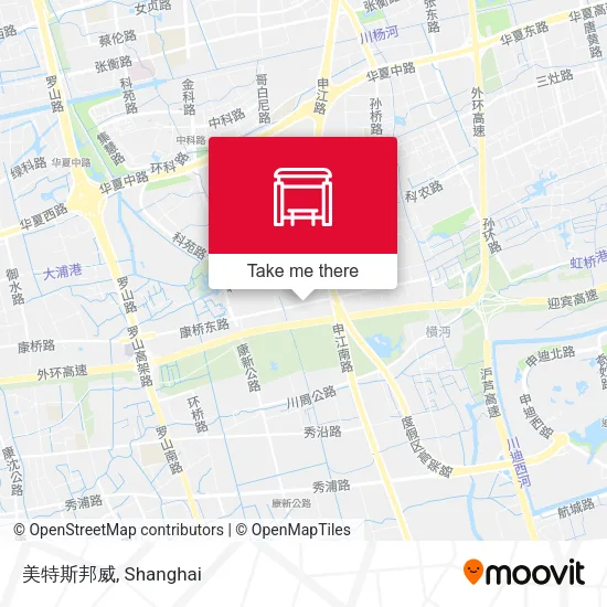 美特斯邦威 map