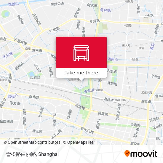 雪松路白丽路 map