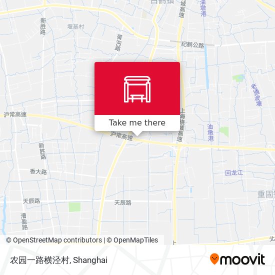 农园一路横泾村 map