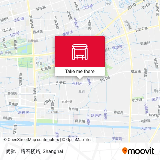 闵驰一路召楼路 map