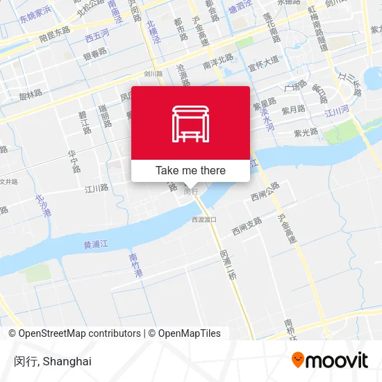 闵行 map