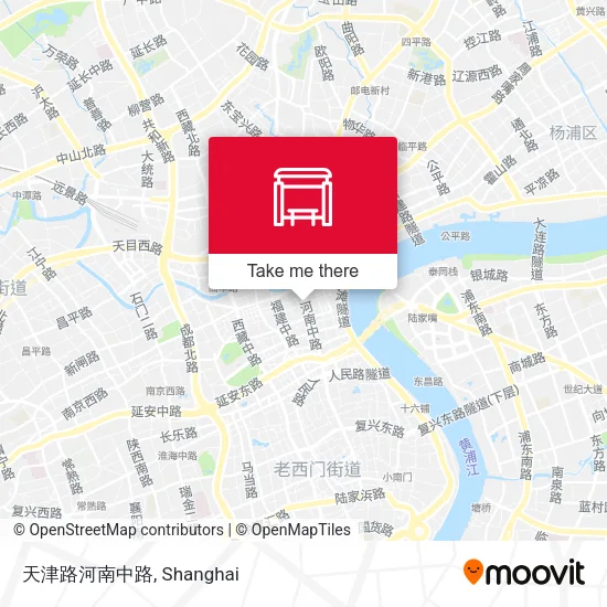 天津路河南中路 map