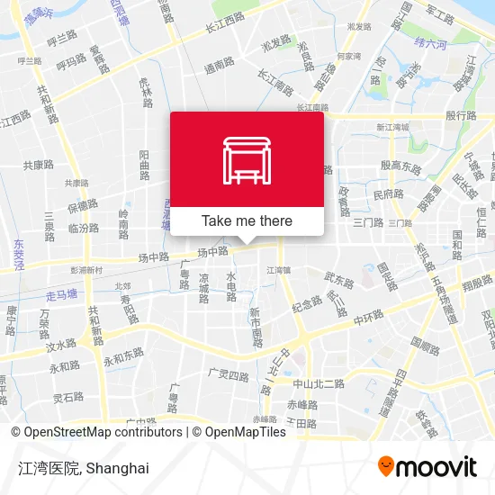 江湾医院 map