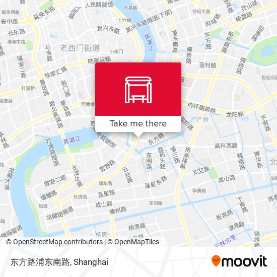 东方路浦东南路 map