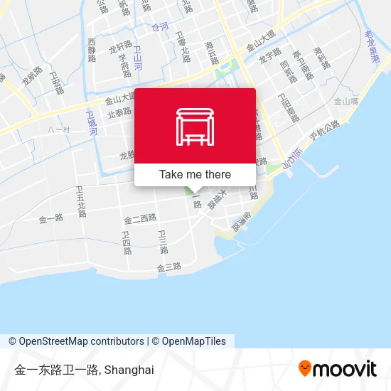 金一东路卫一路 map