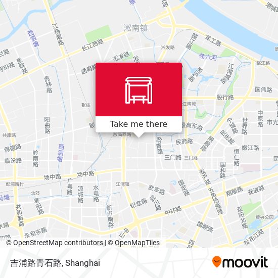 吉浦路青石路 map