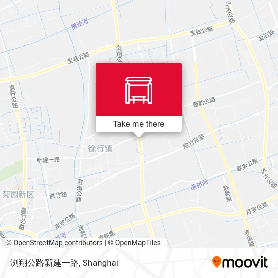浏翔公路新建一路 map