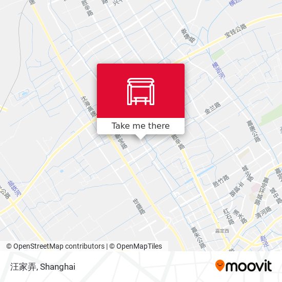 汪家弄 map