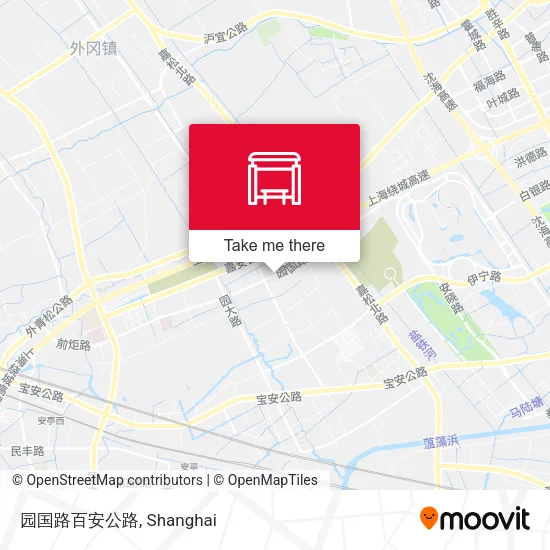园国路百安公路 map
