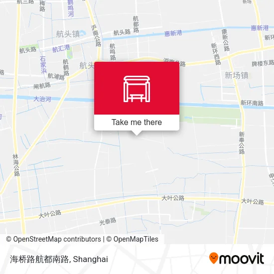 海桥路航都南路 map