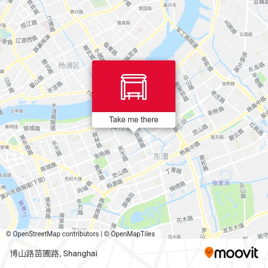 博山路苗圃路 map