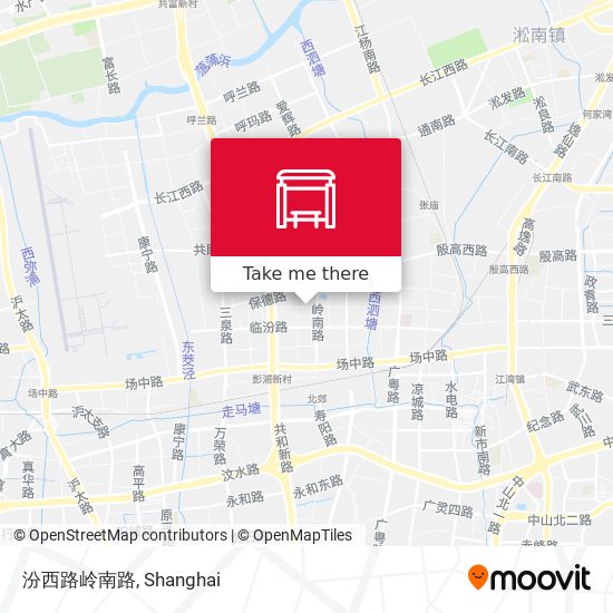 汾西路岭南路 map
