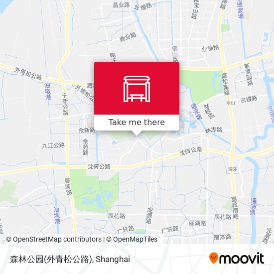 森林公园(外青松公路) map