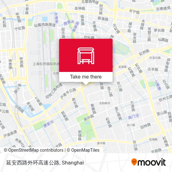 延安西路外环高速公路 map