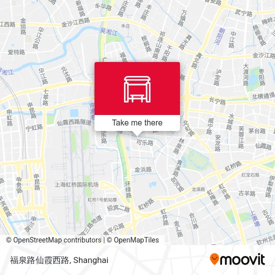 福泉路仙霞西路 map