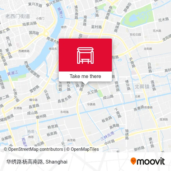 华绣路杨高南路 map