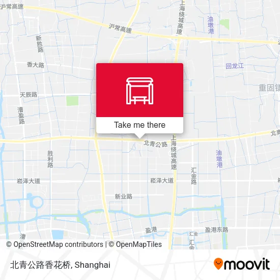 北青公路香花桥 map