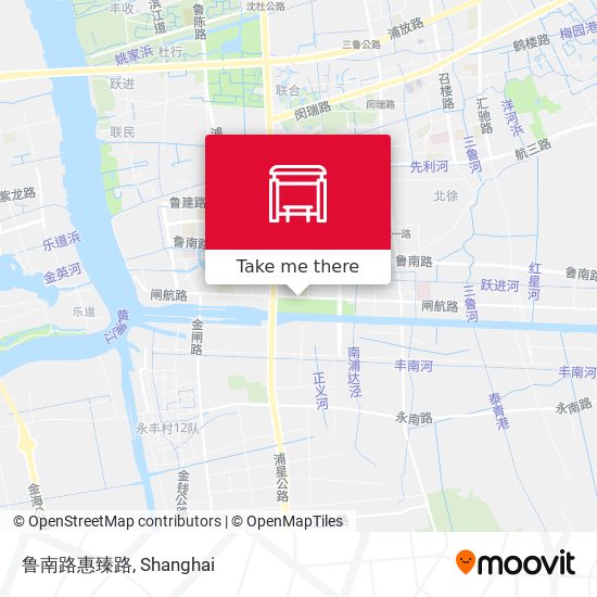 鲁南路惠臻路 map