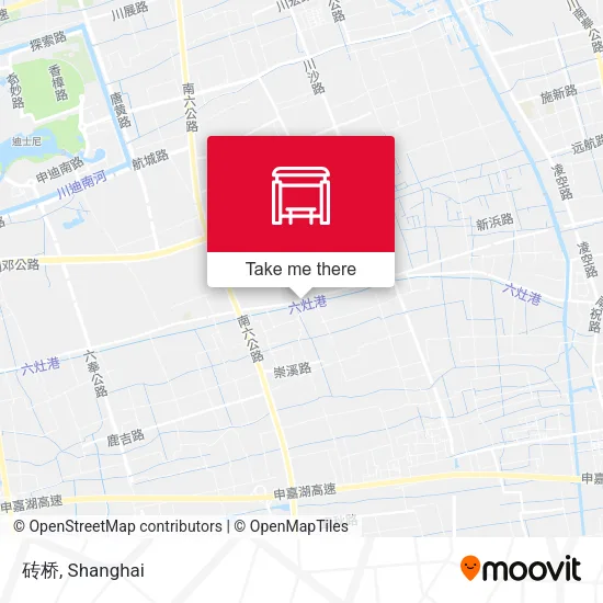 砖桥 map