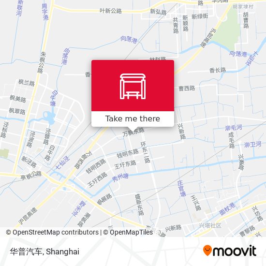 华普汽车 map