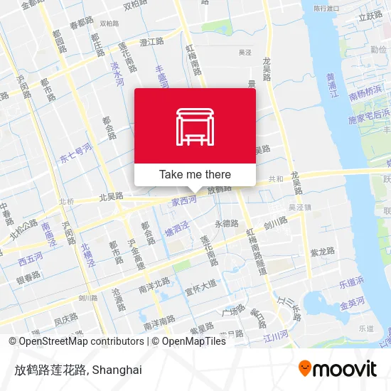 放鹤路莲花路 map