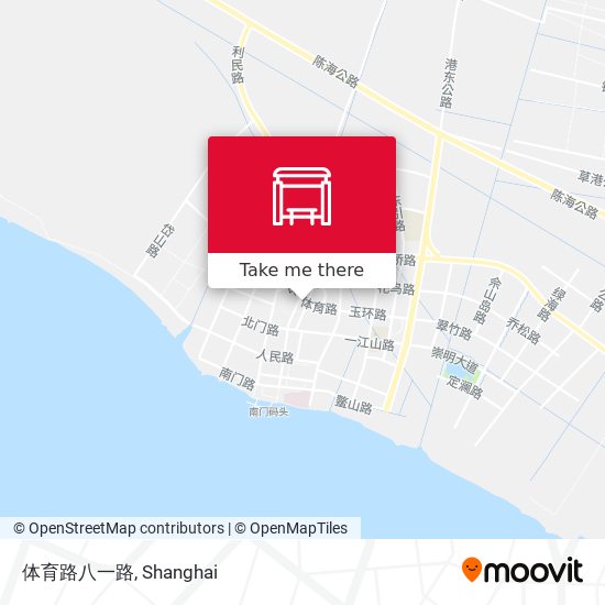 体育路八一路 map