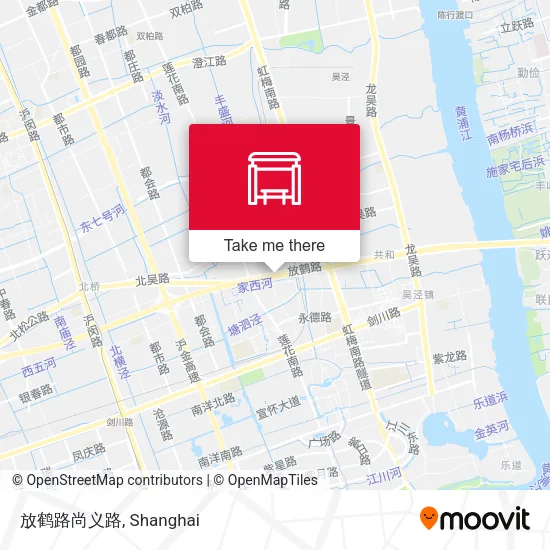 放鹤路尚义路 map