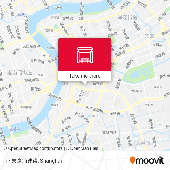 南泉路浦建路 map