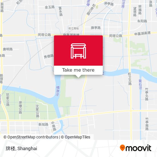 牌楼 map