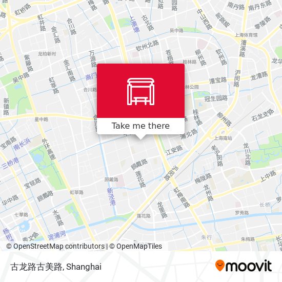 古龙路古美路 map