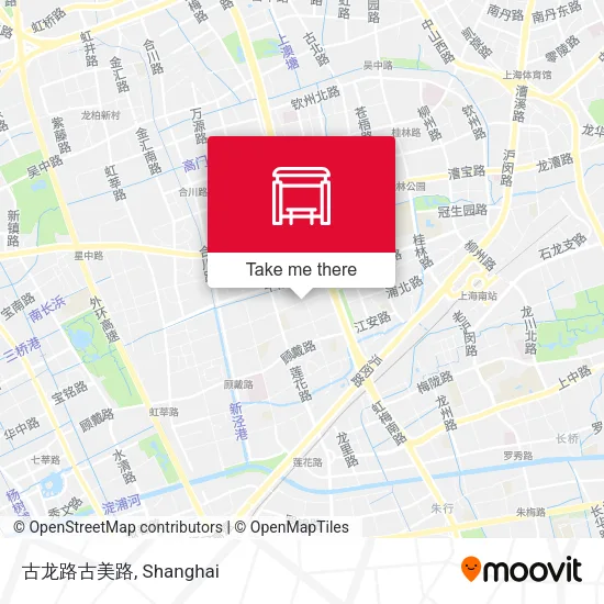古龙路古美路 map
