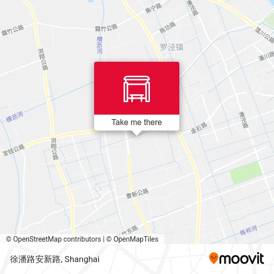 徐潘路安新路 map
