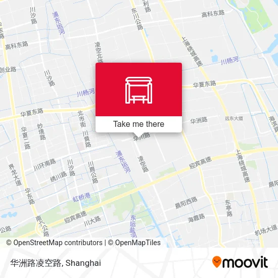 华洲路凌空路 map
