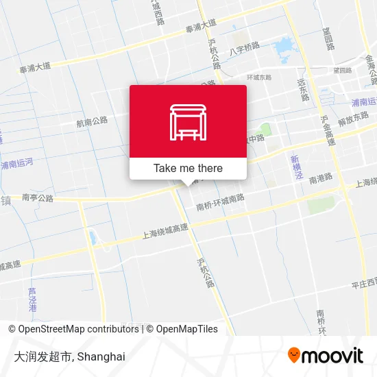 大润发超市 map