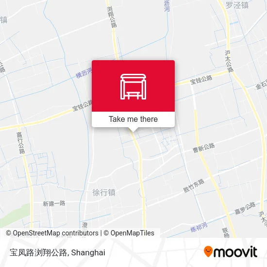 宝凤路浏翔公路 map