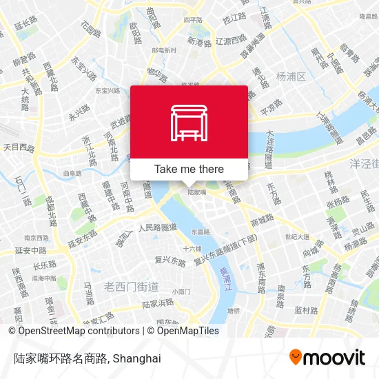 陆家嘴环路名商路 map