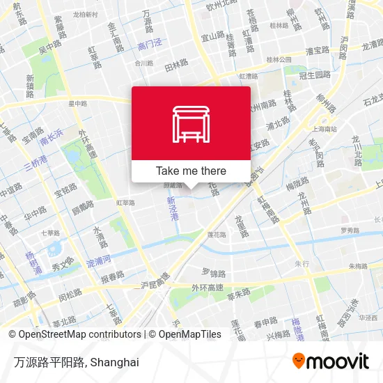 万源路平阳路 map