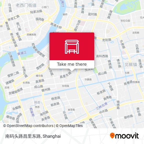 南码头路昌里东路 map