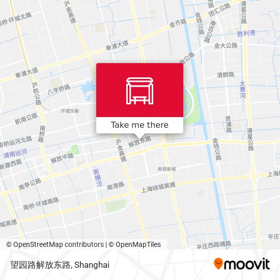 望园路解放东路 map