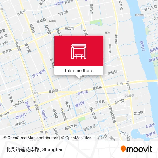 北吴路莲花南路 map