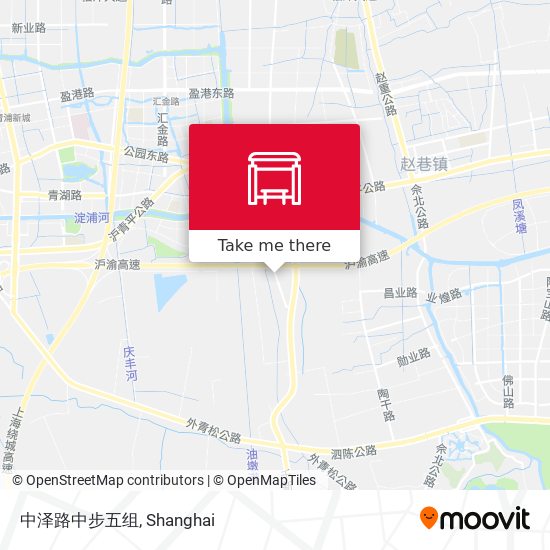 中泽路中步五组 map