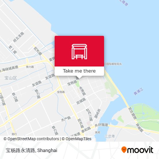宝杨路永清路 map
