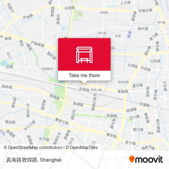 真南路敦煌路 map