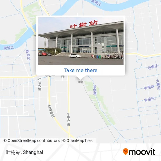 叶榭站 map
