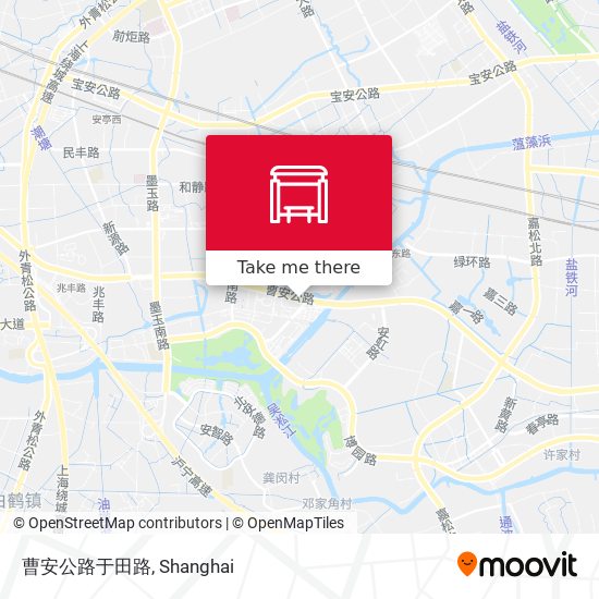 曹安公路于田路 map