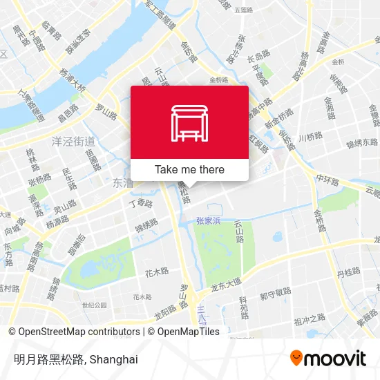 明月路黑松路 map