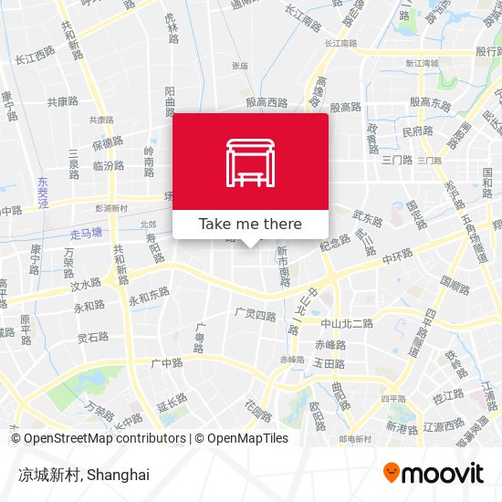 凉城新村 map