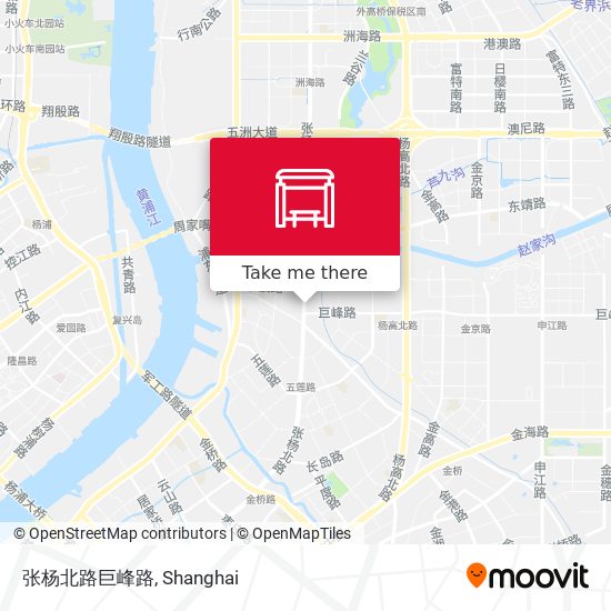 张杨北路巨峰路 map
