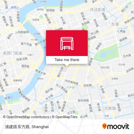 浦建路东方路 map
