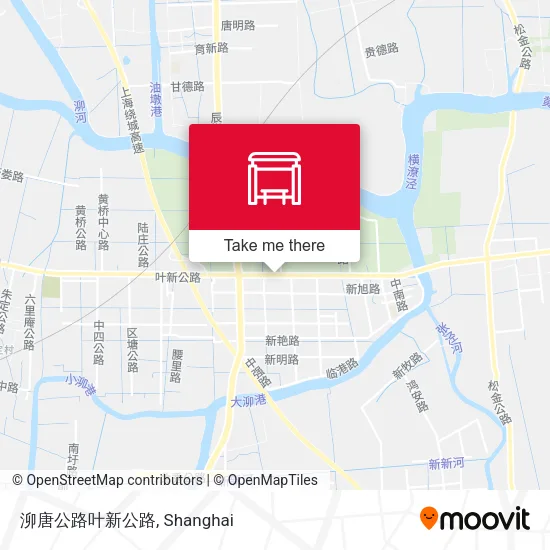泖唐公路叶新公路 map